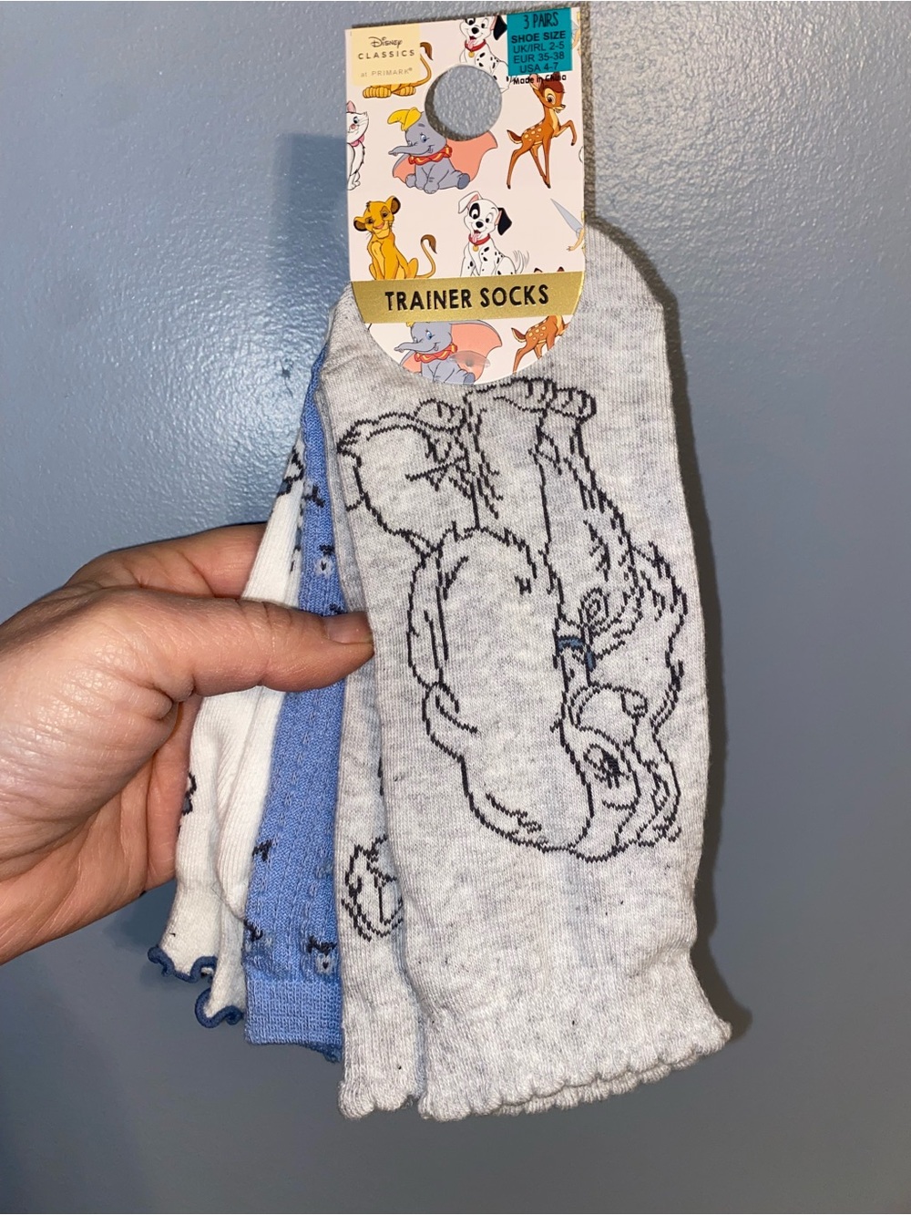 Disney lady and the tramp women’s socks shoe-4-7